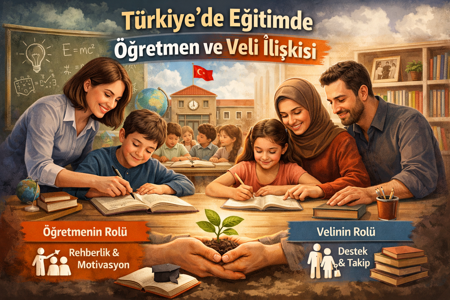 Türkiye’de Eğitimde Öğretmen, Veli ve Usta Öğreticilerin Rolü